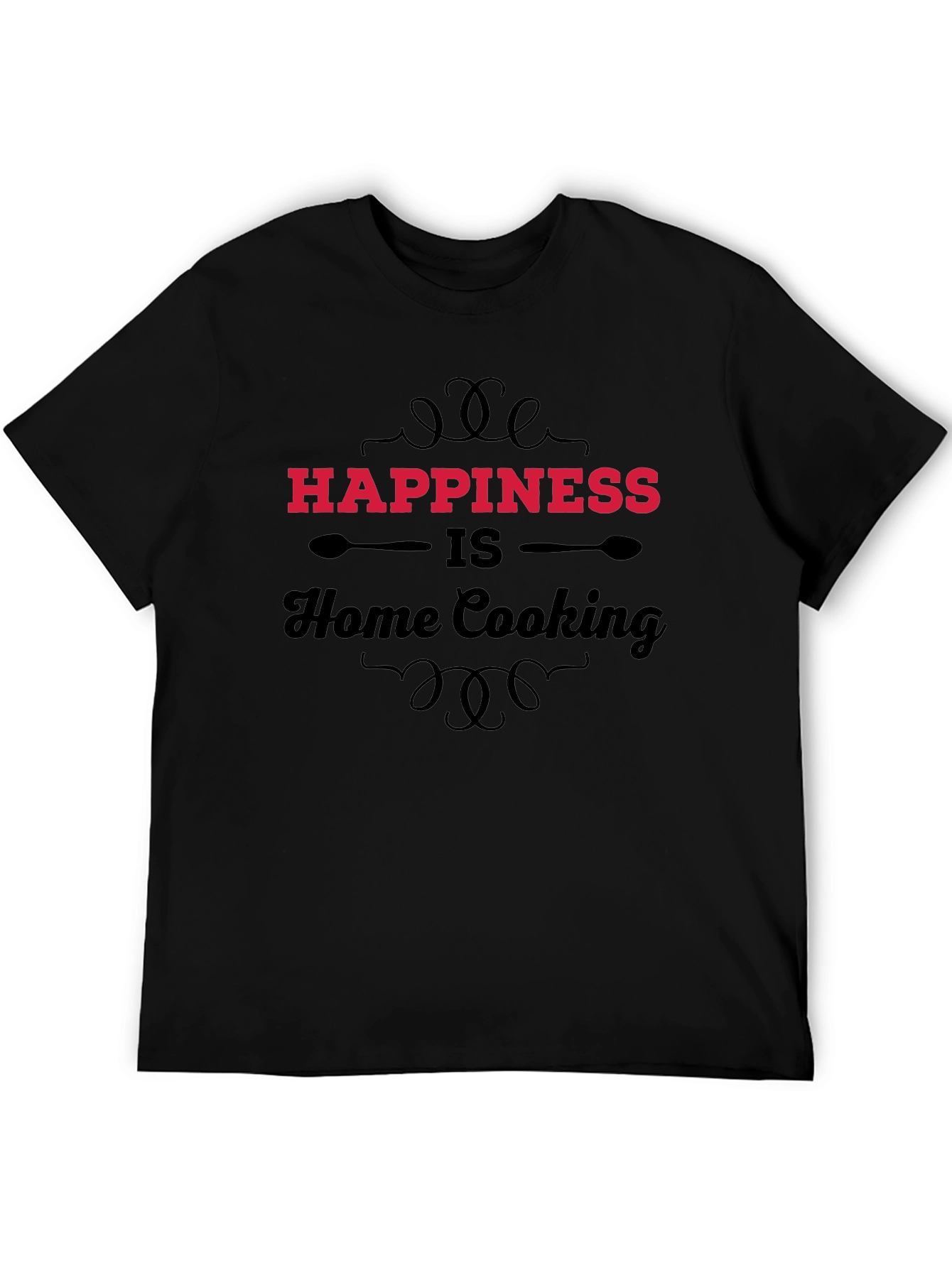 Happiness is Home Cooking Graphic T-Shirt
