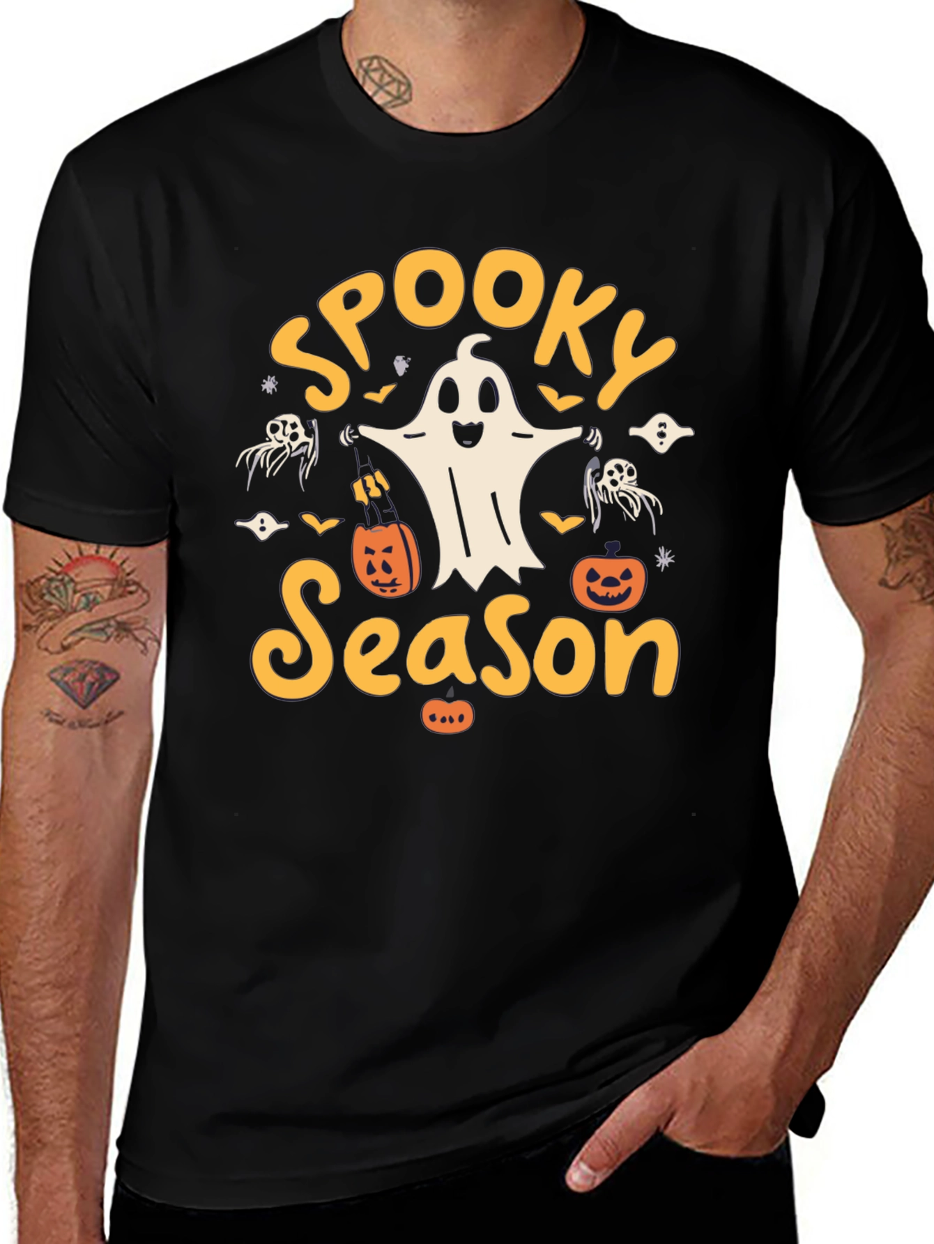 Spooky Season Halloween Graphic T-Shirt