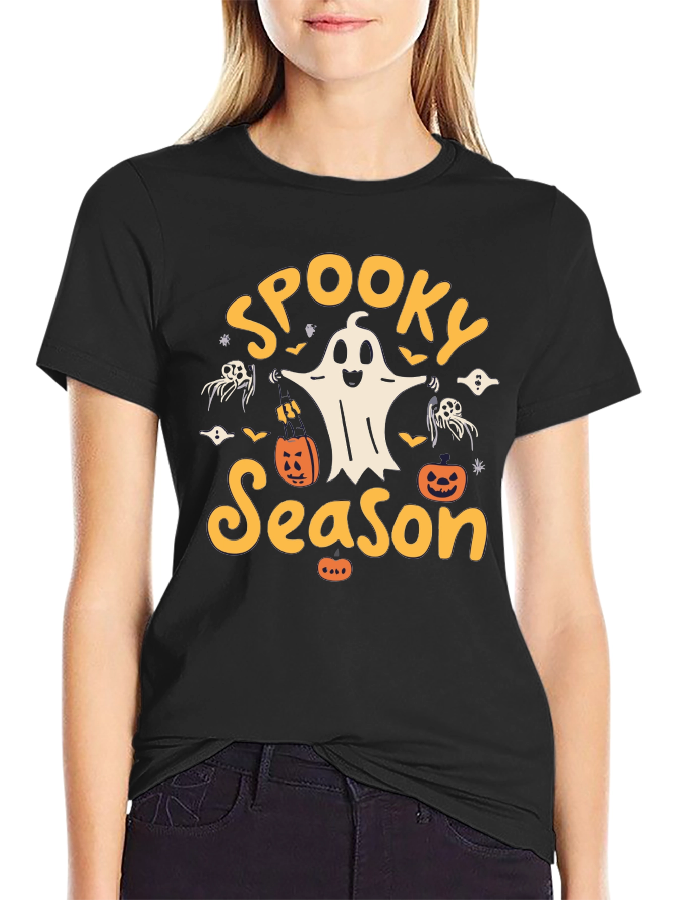 Spooky Season Halloween Graphic T-Shirt