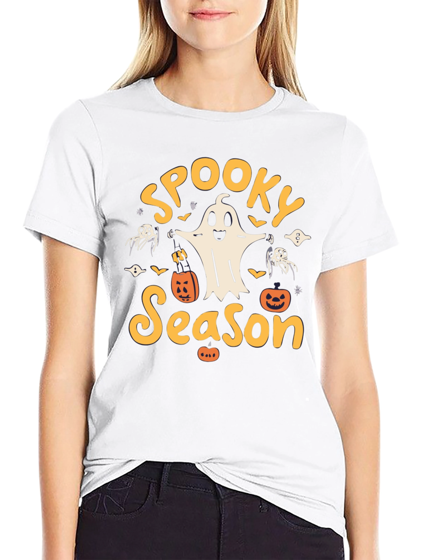 Spooky Season Halloween Graphic T-Shirt