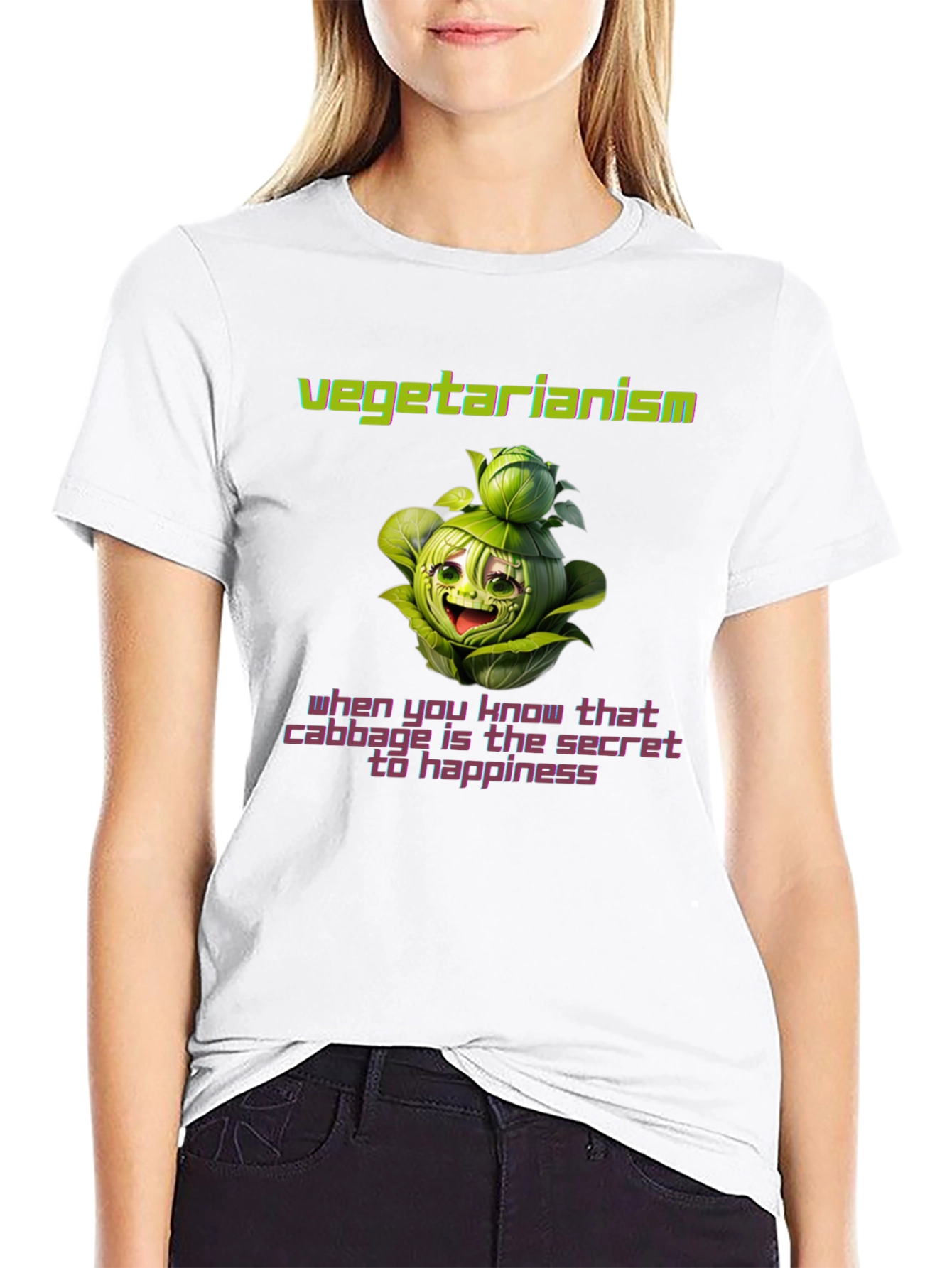 Vegetarianism Cabbage T-Shirt