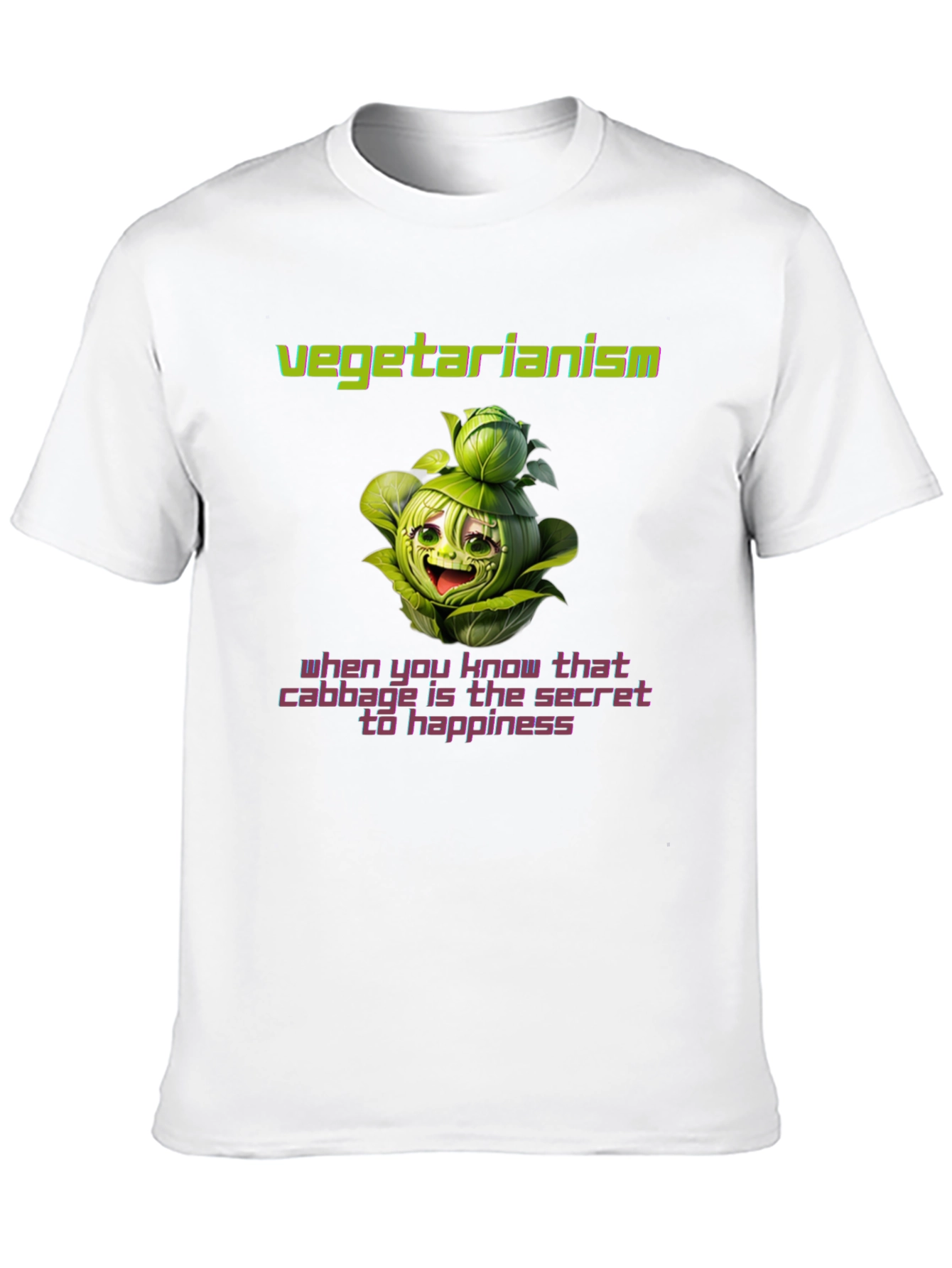 Vegetarianism Cabbage T-Shirt