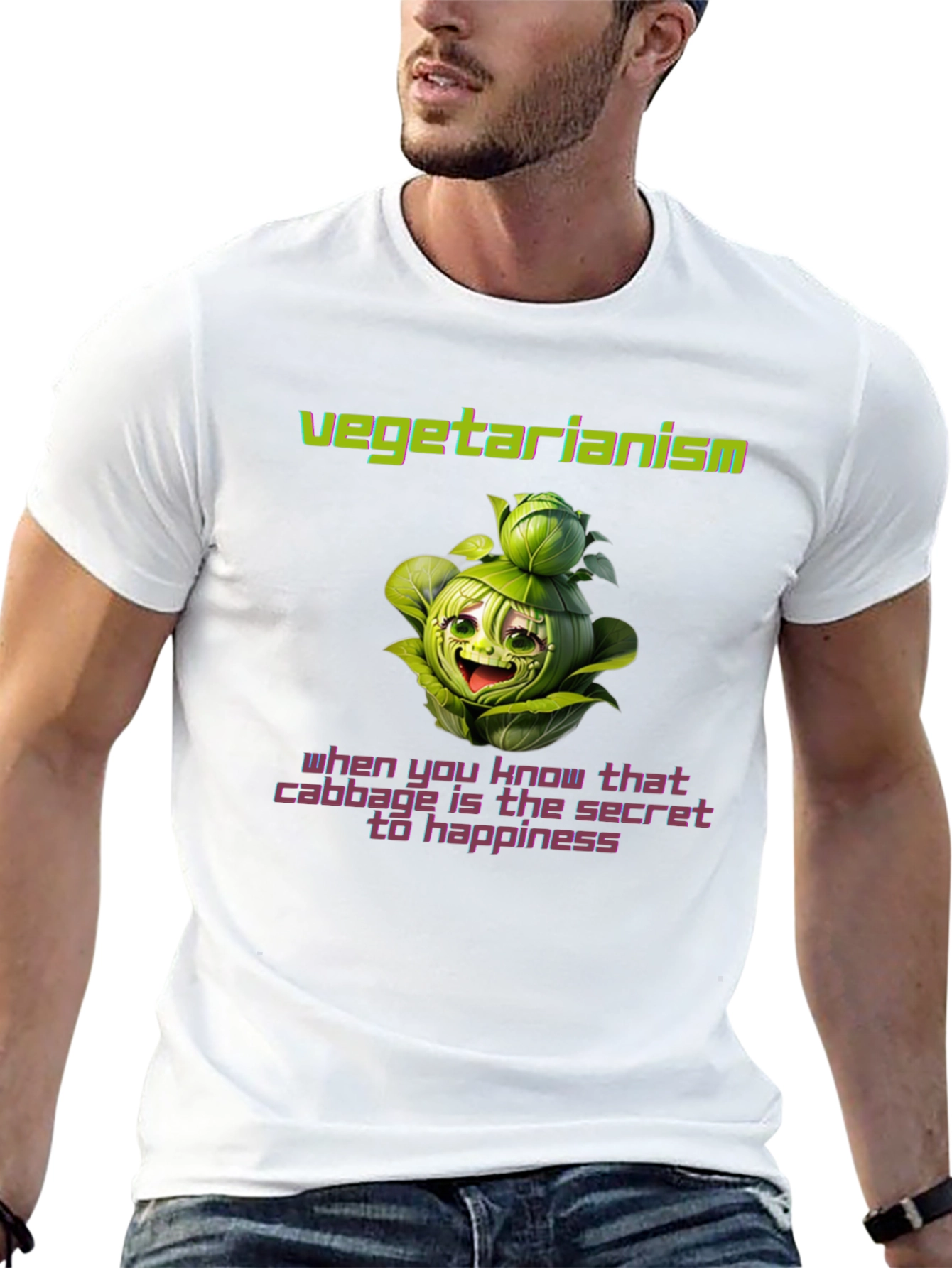 Vegetarianism Cabbage T-Shirt
