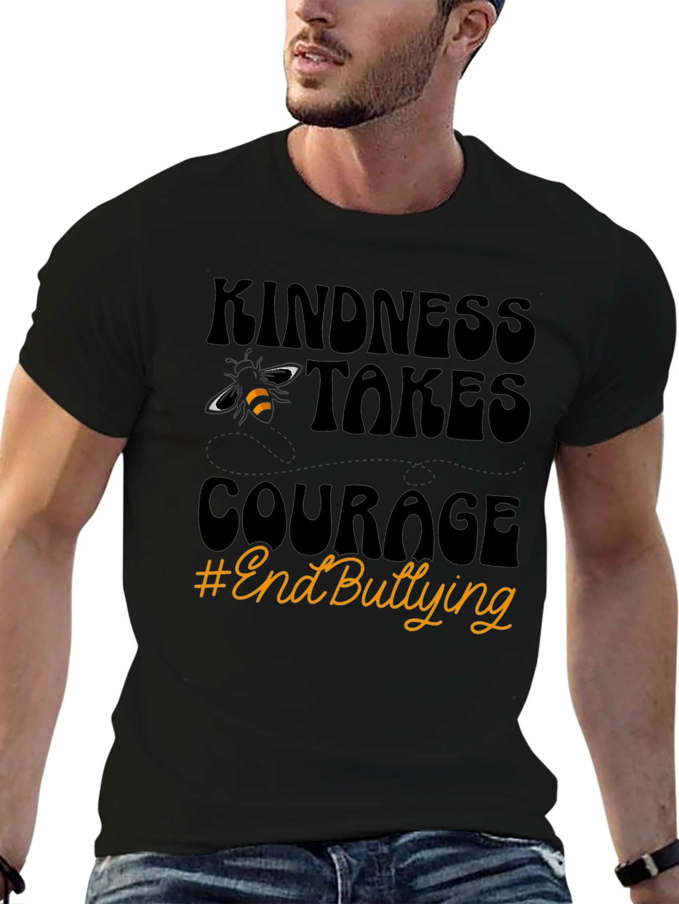 Kindness Takes Courage End Bullying T-Shirt