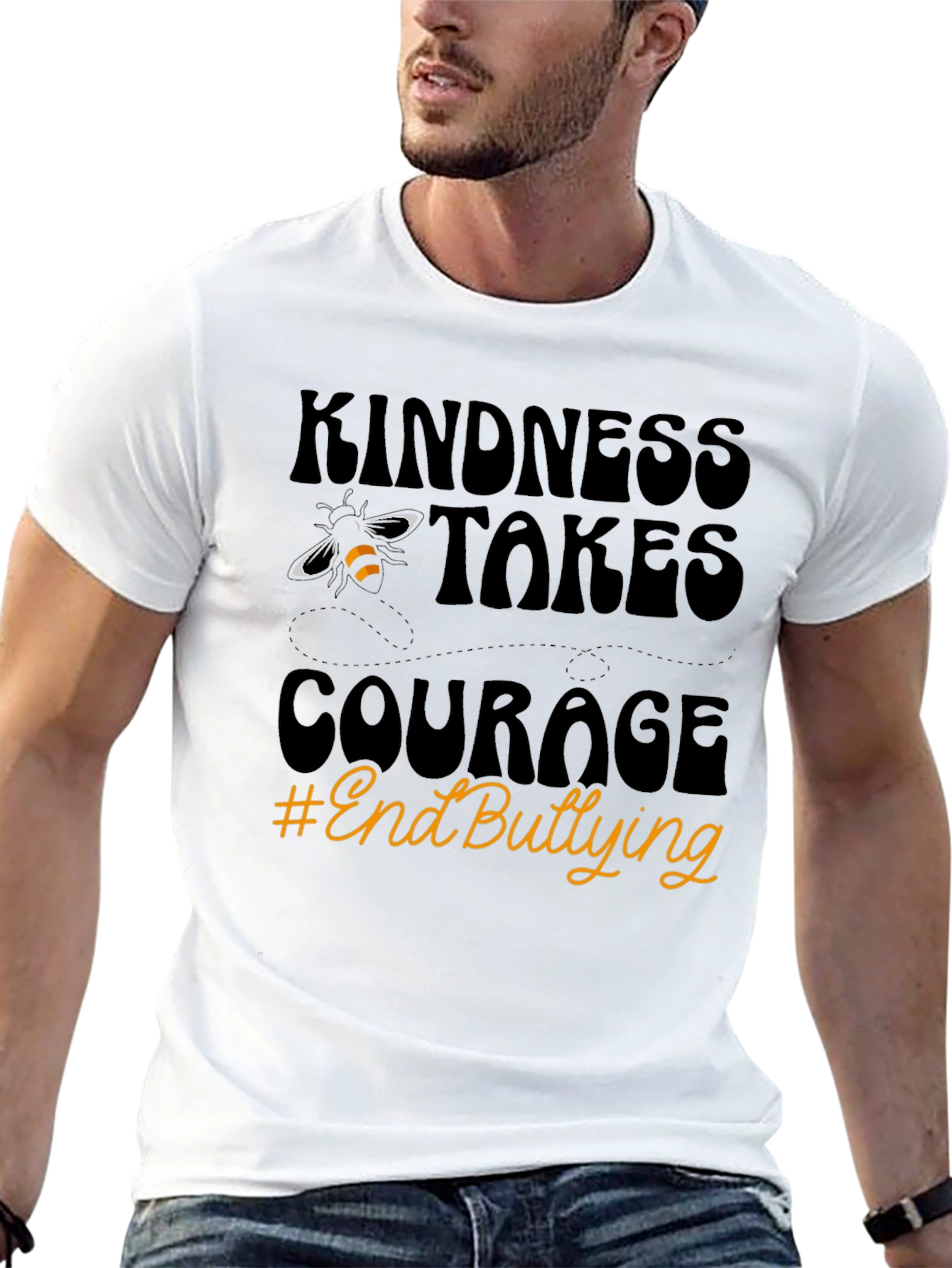 Kindness Takes Courage End Bullying T-Shirt