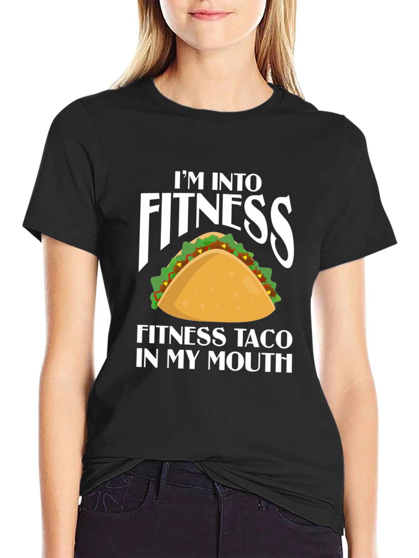 Fitness Taco T-Shirt - Funny Workout Tee
