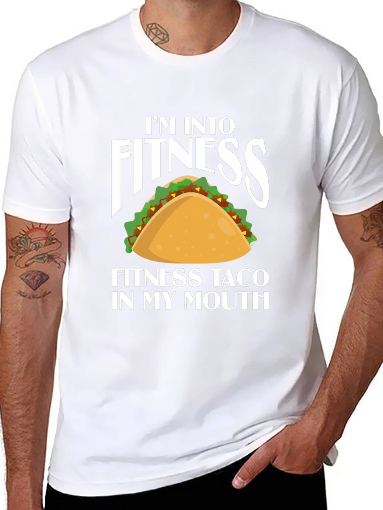 Fitness Taco T-Shirt - Funny Workout Tee