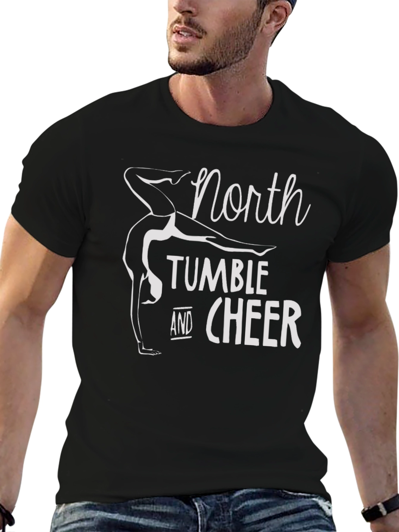 North Tumble & Cheer Graphic Tee