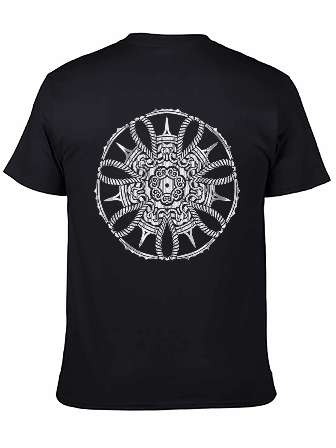 Geometric Mandala Graphic Tee