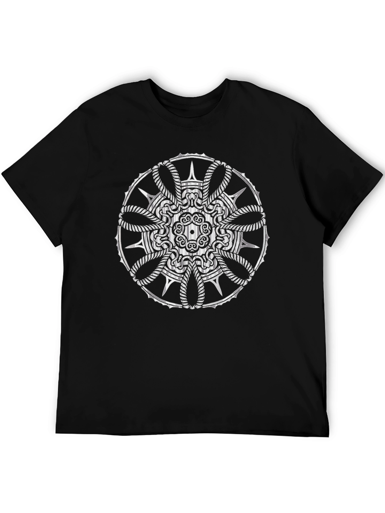 Geometric Mandala Graphic Tee