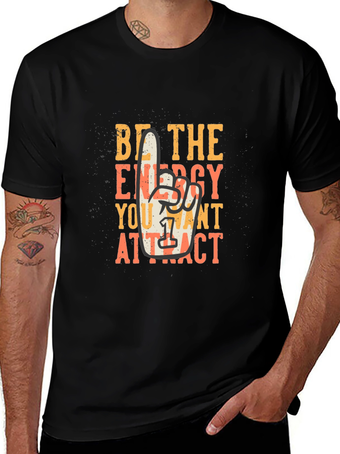 Be The Energy T-Shirt Black