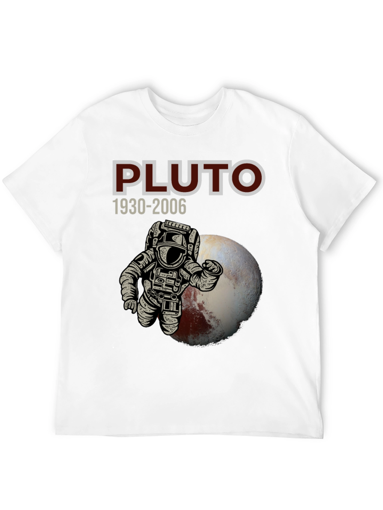Pluto Astronaut T-Shirt - Never Forget