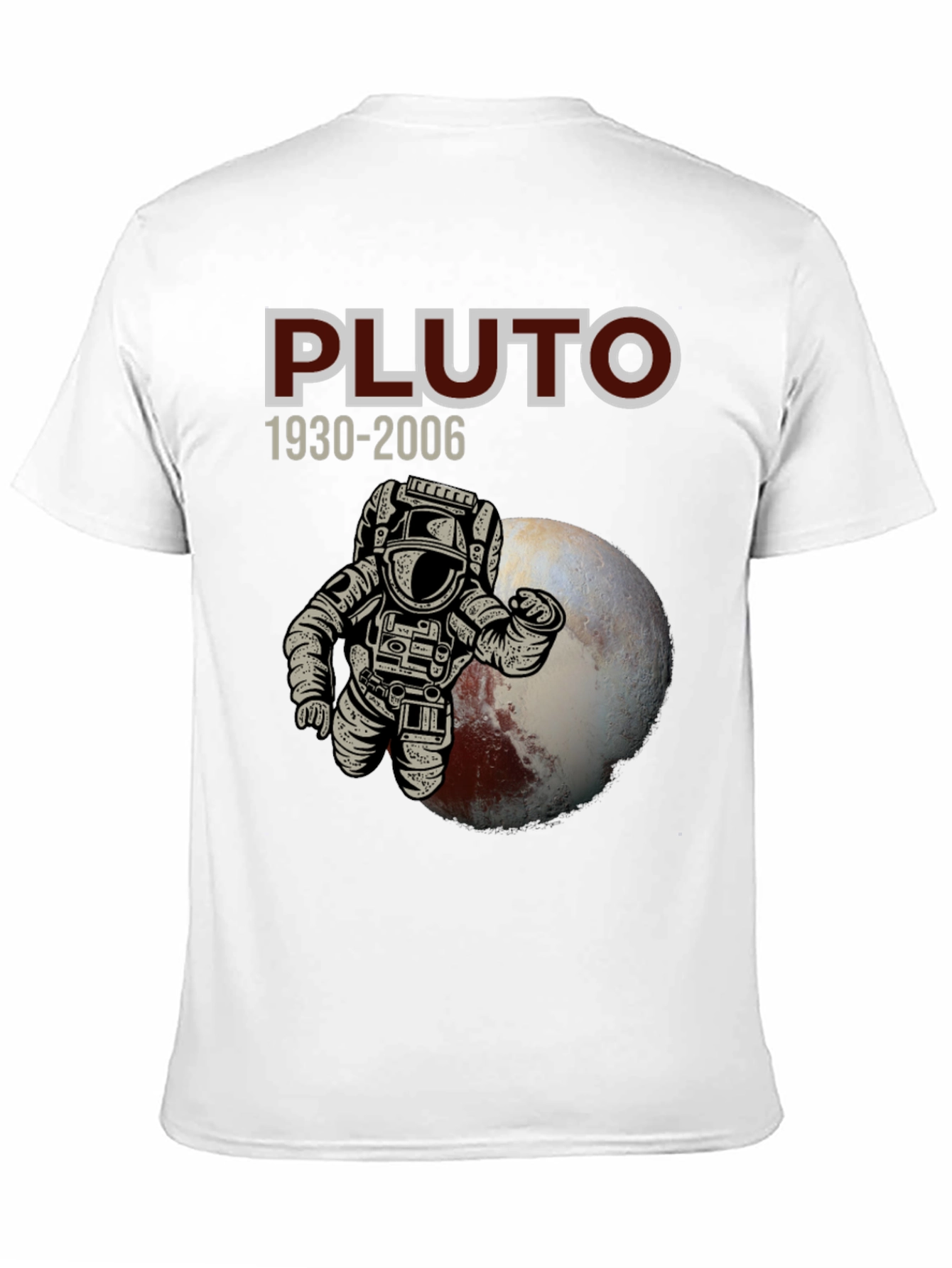 Pluto Astronaut T-Shirt - Never Forget