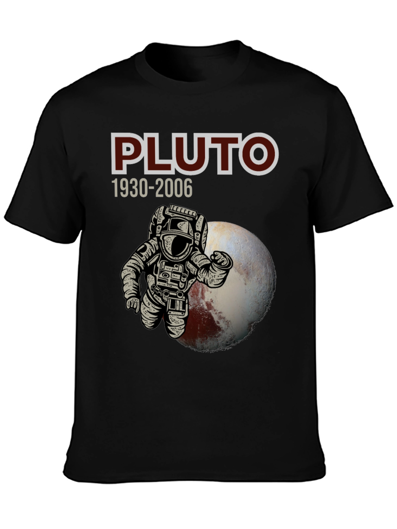 Pluto Astronaut T-Shirt - Never Forget