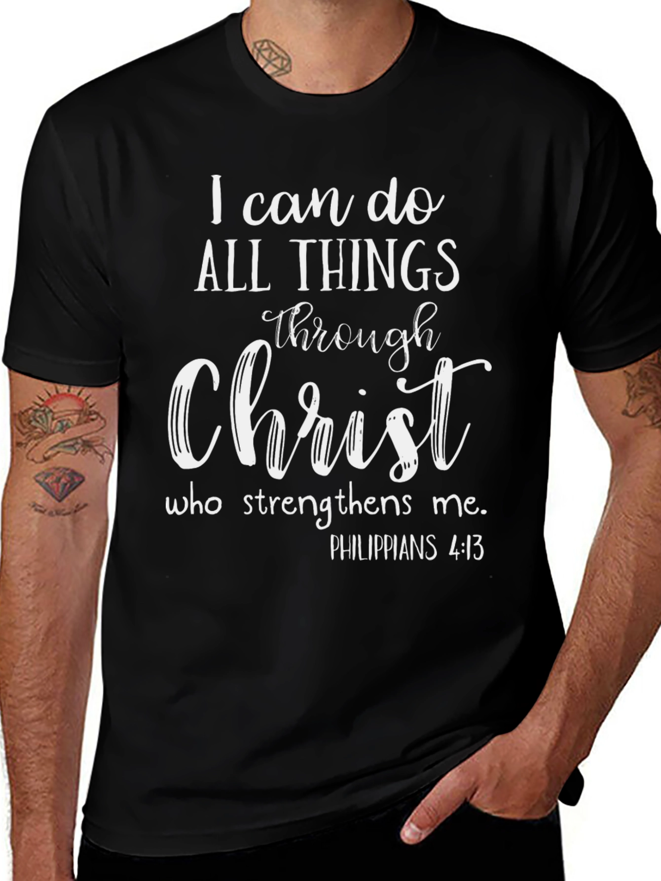 Christian T-Shirt: I Can Do All Things Through Christ