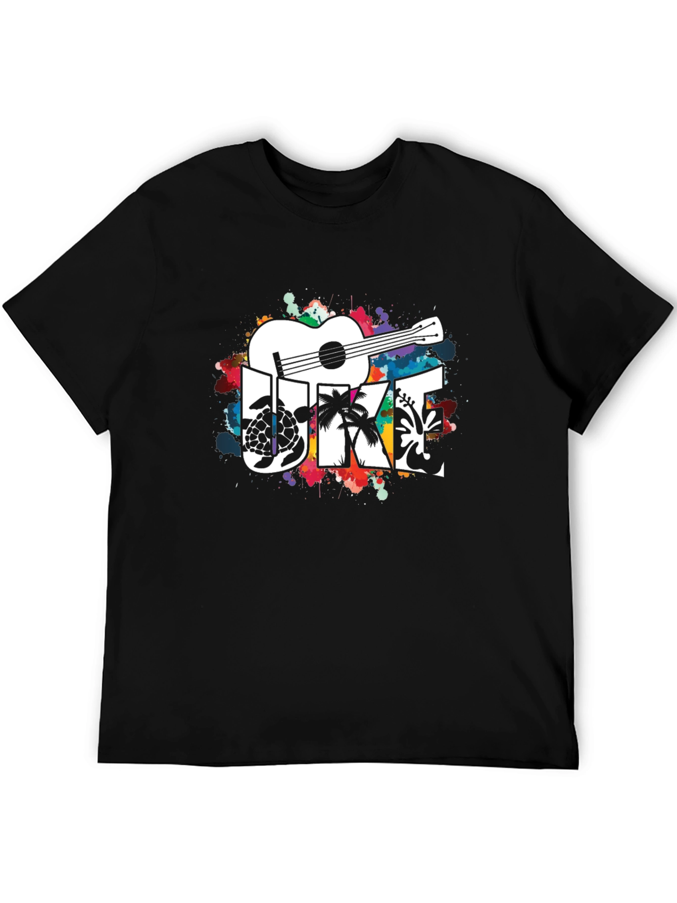 Ukulele Graphic Tee - Island Vibes