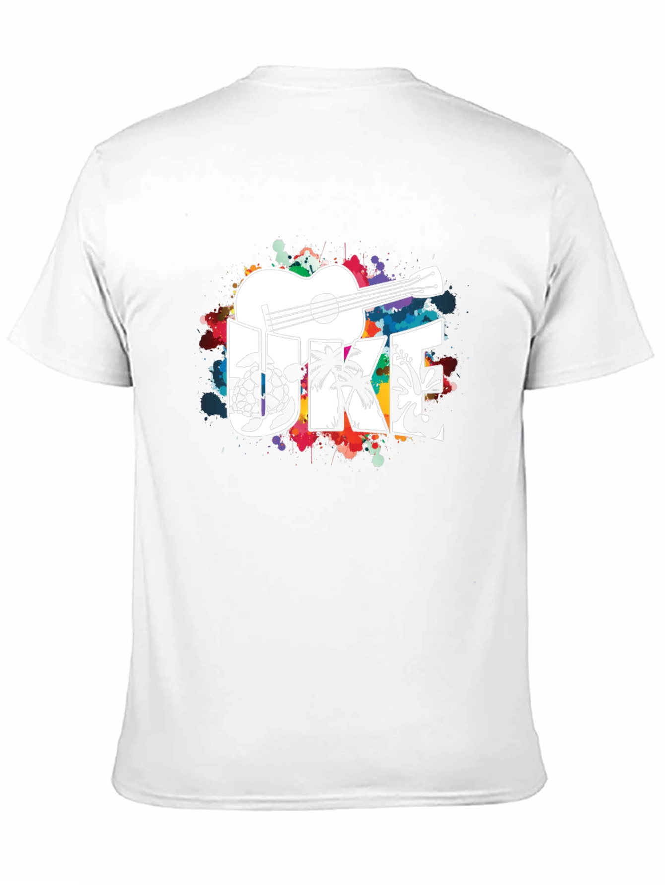 Ukulele Graphic Tee - Island Vibes