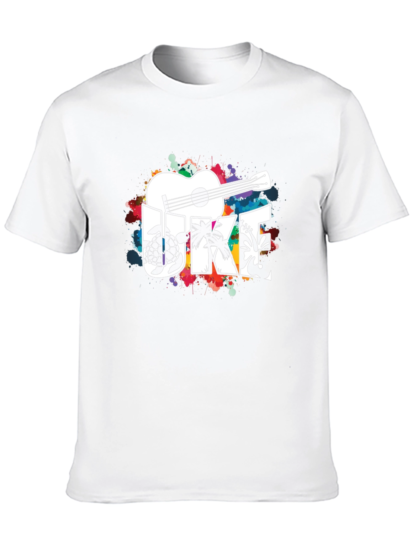 Ukulele Graphic Tee - Island Vibes