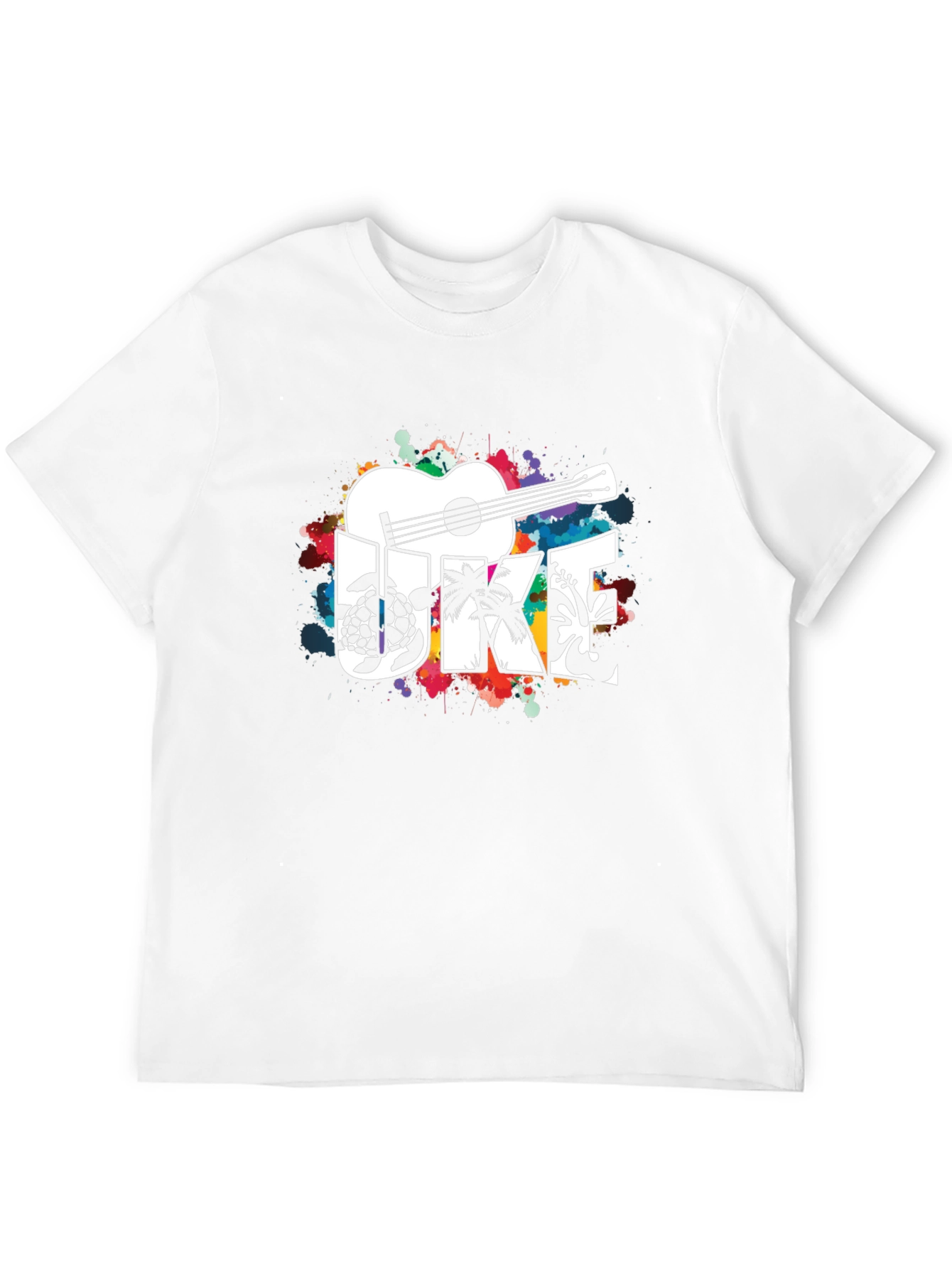 Ukulele Graphic Tee - Island Vibes