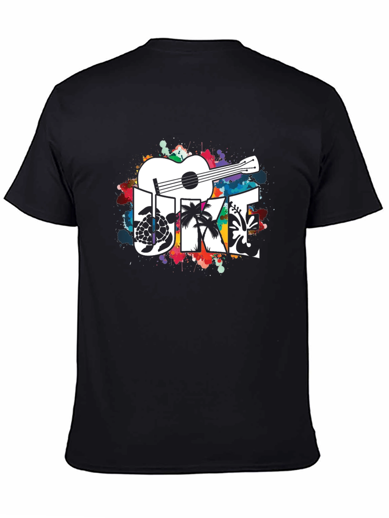 Ukulele Graphic Tee - Island Vibes