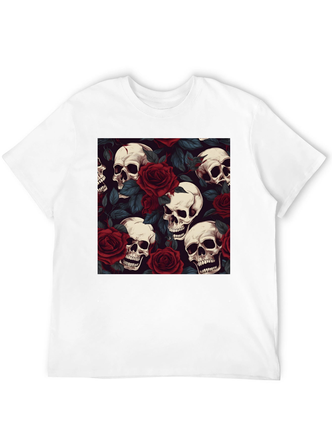 Skull & Roses Graphic Tee