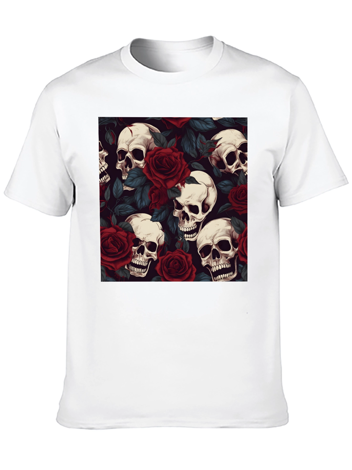 Skull & Roses Graphic Tee