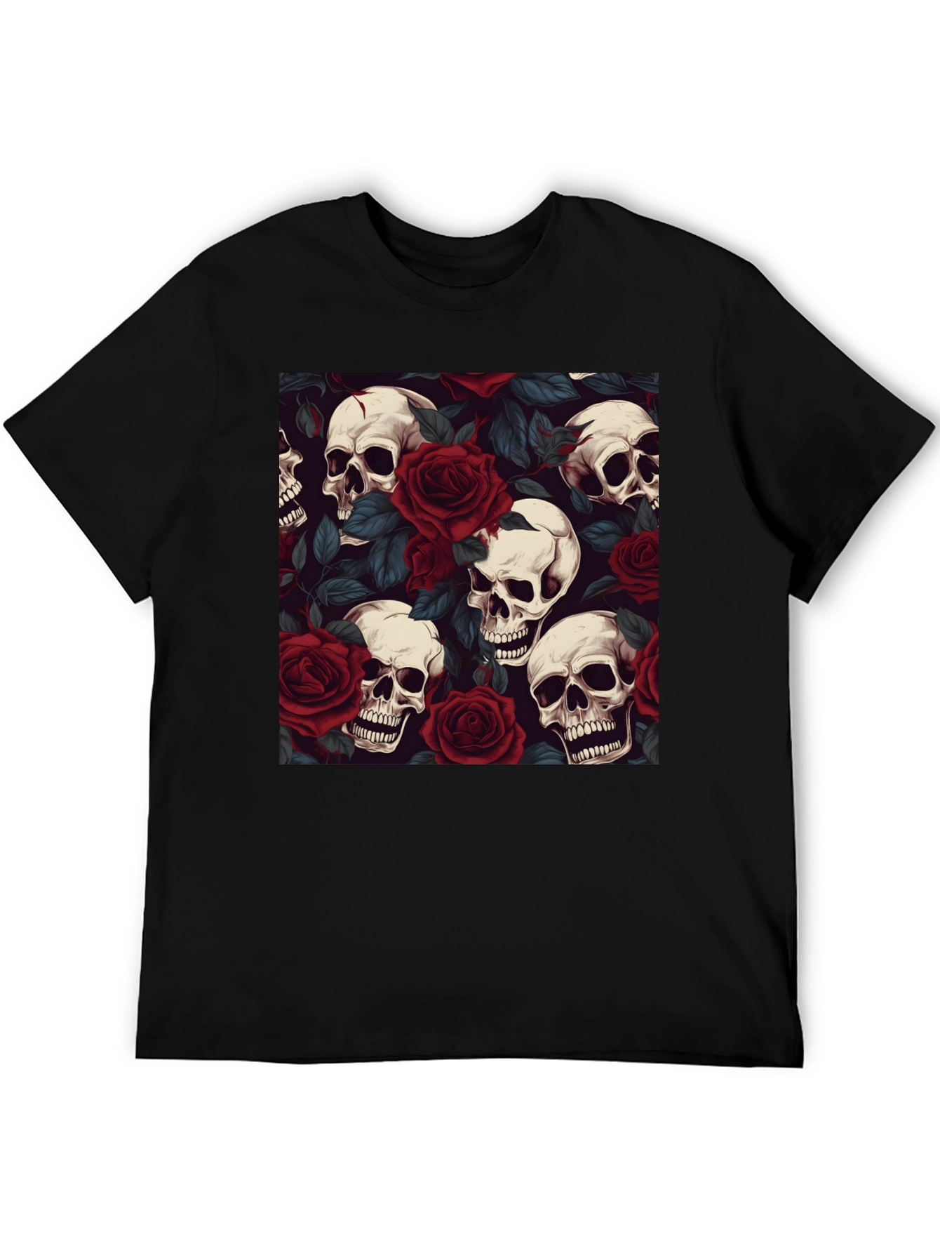 Skull & Roses Graphic Tee