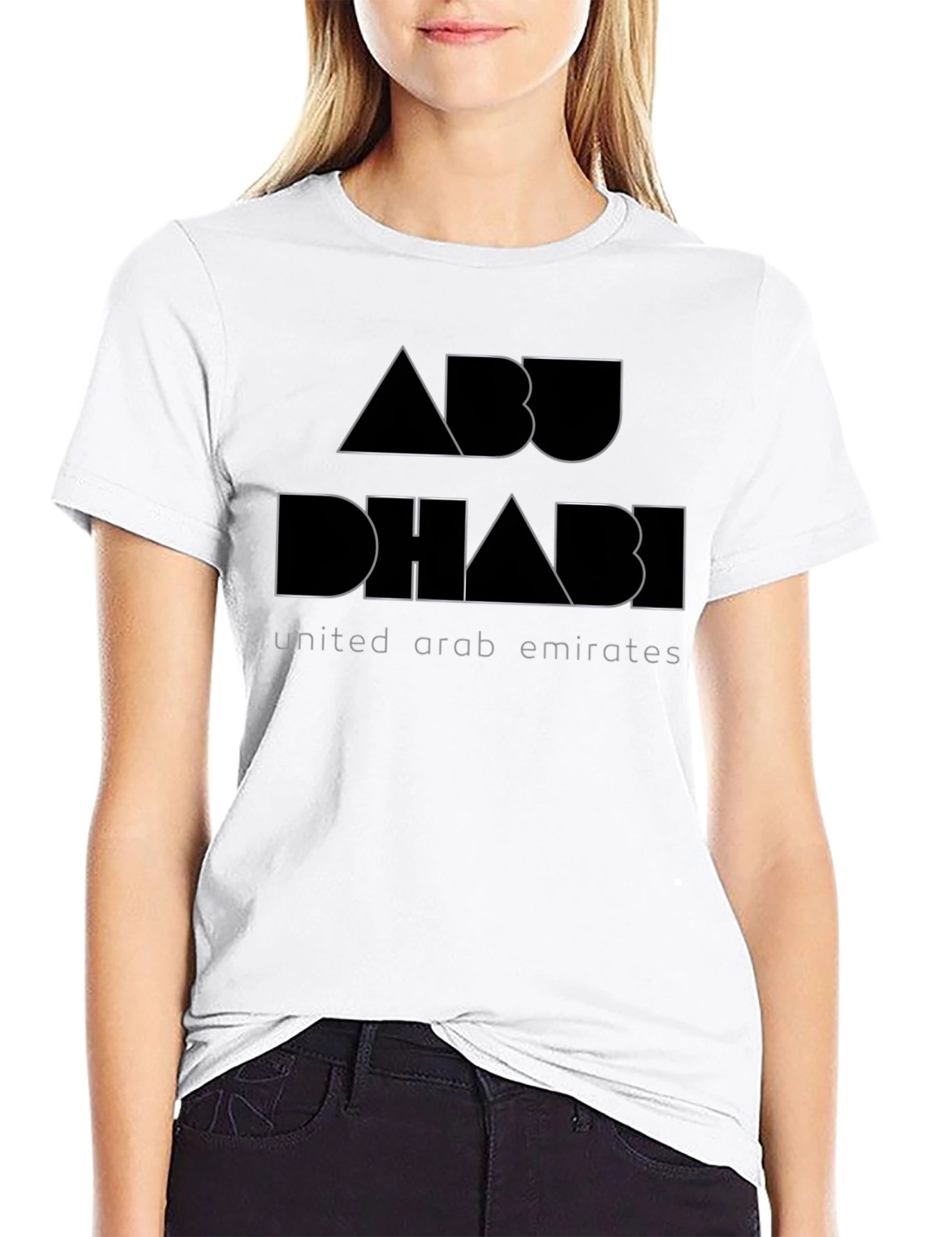 Abu Dhabi Graphic Tee - United Arab Emirates Design