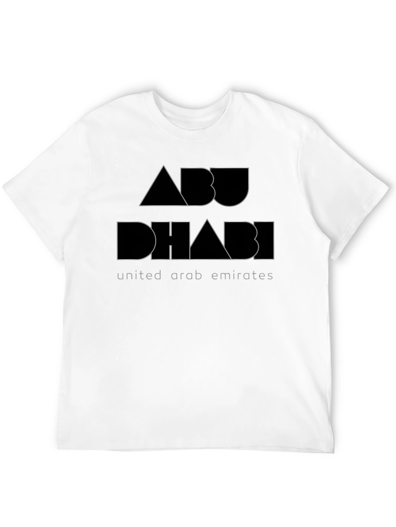 Abu Dhabi Graphic Tee - United Arab Emirates Design