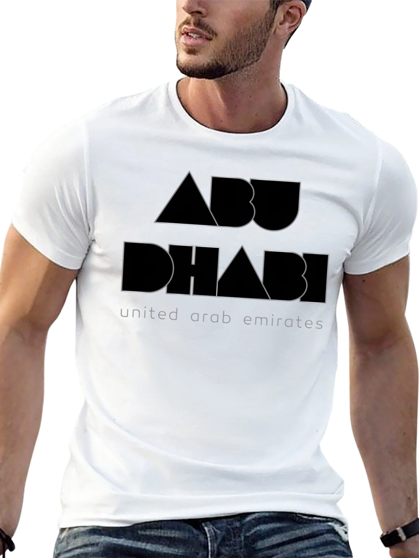 Abu Dhabi Graphic Tee - United Arab Emirates Design