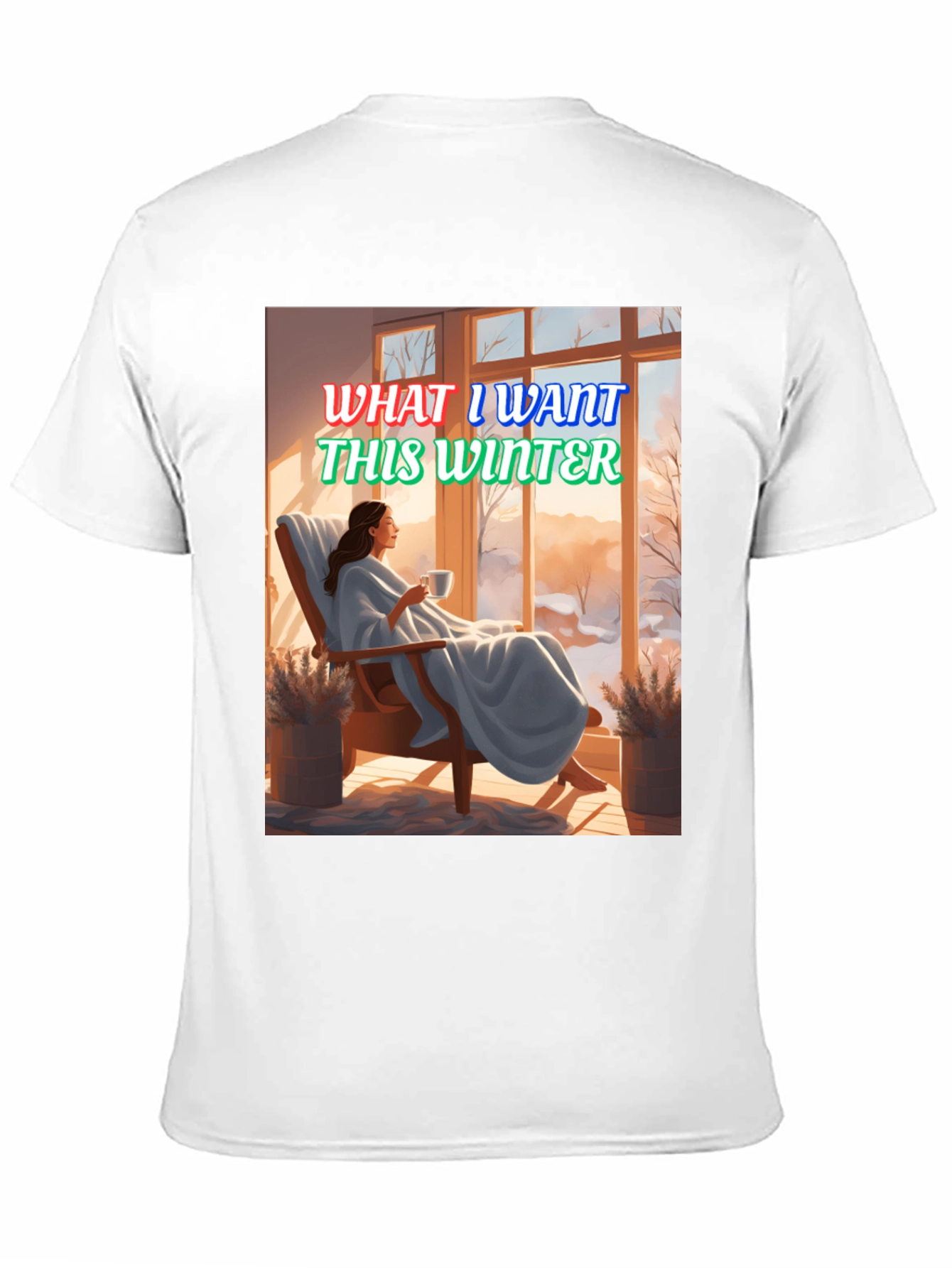 Winter Wish T-Shirt: Cozy Scene Graphic Tee