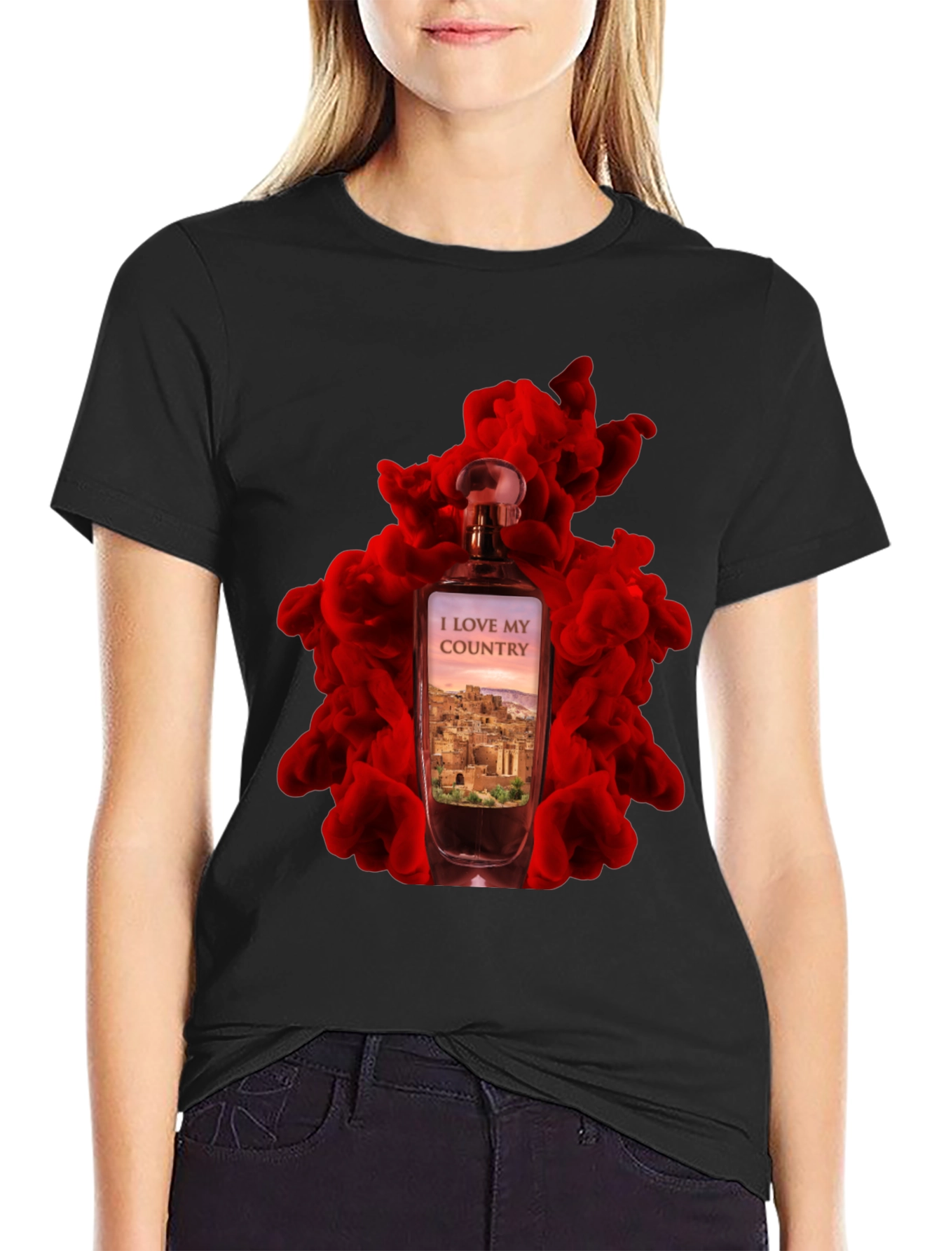 I Love My Country Graphic T-Shirt