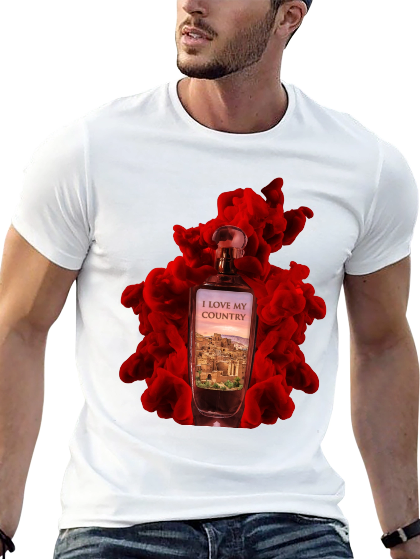 I Love My Country Graphic T-Shirt