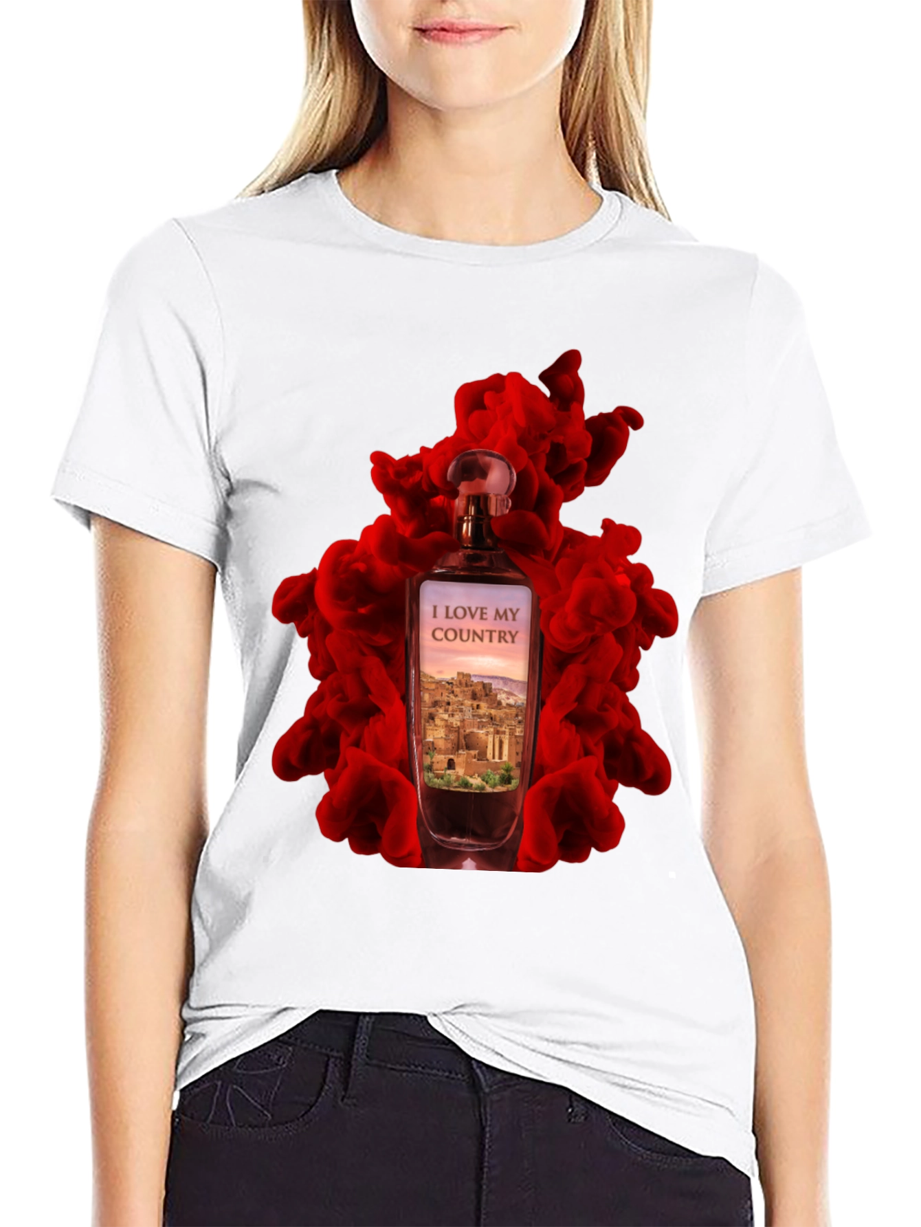 I Love My Country Graphic T-Shirt