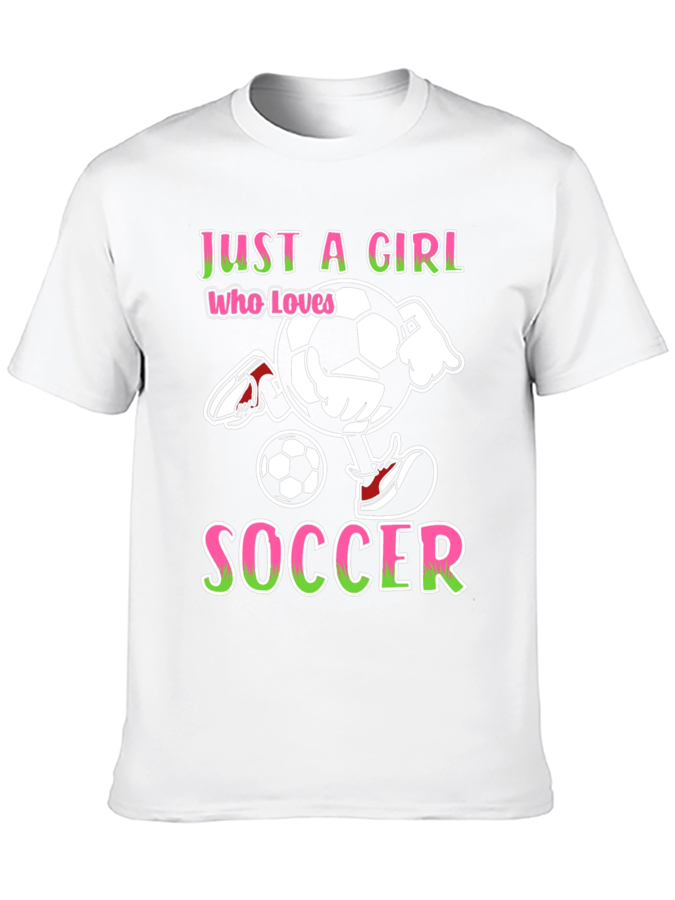 Just A Girl Who Loves Soccer T-Shirt