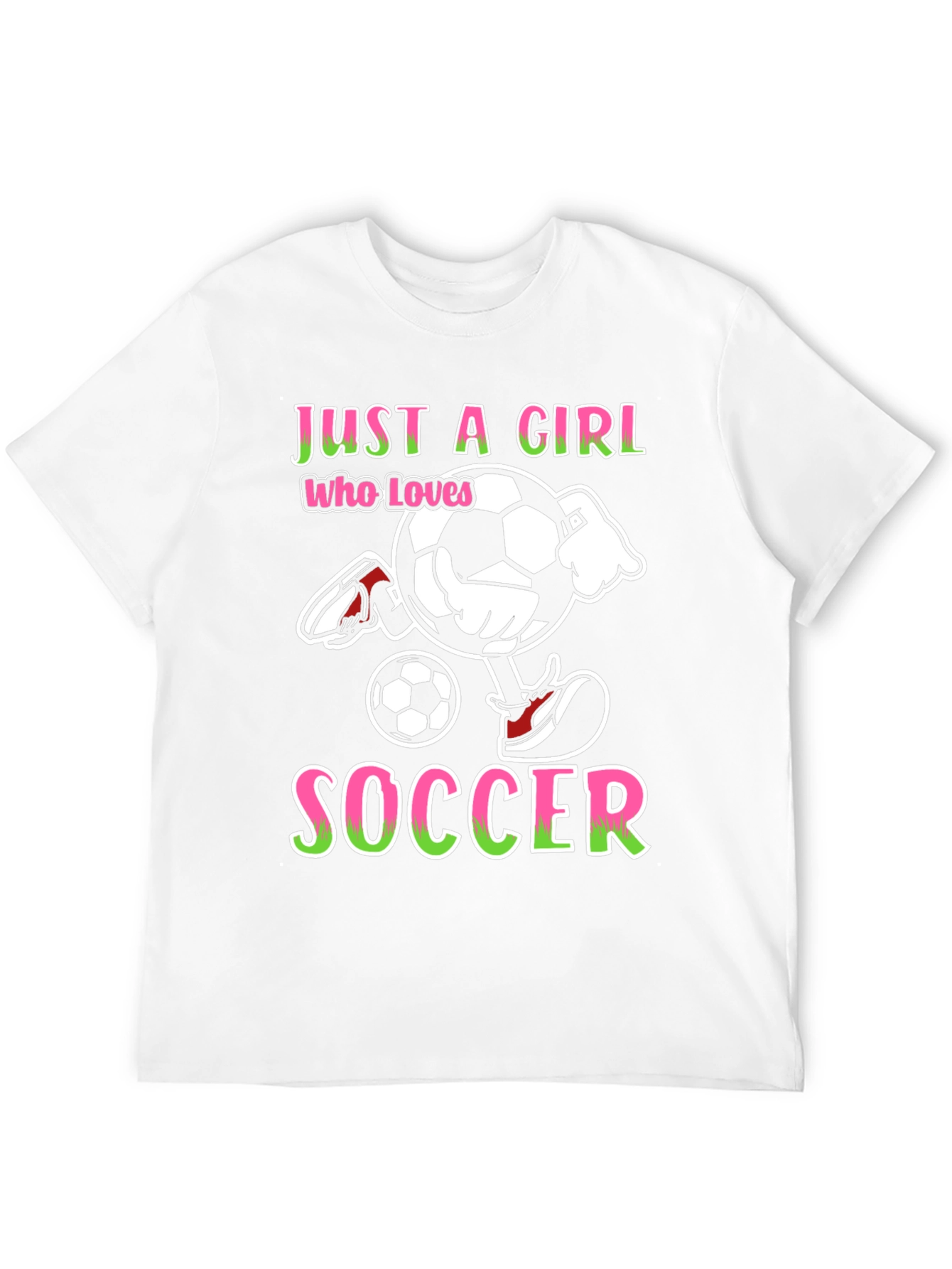 Just A Girl Who Loves Soccer T-Shirt