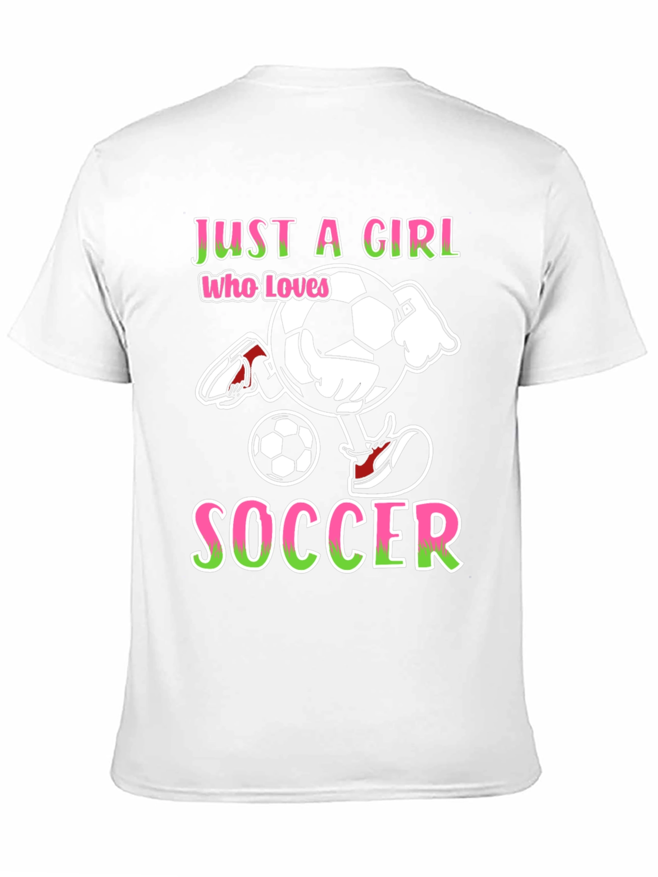 Just A Girl Who Loves Soccer T-Shirt