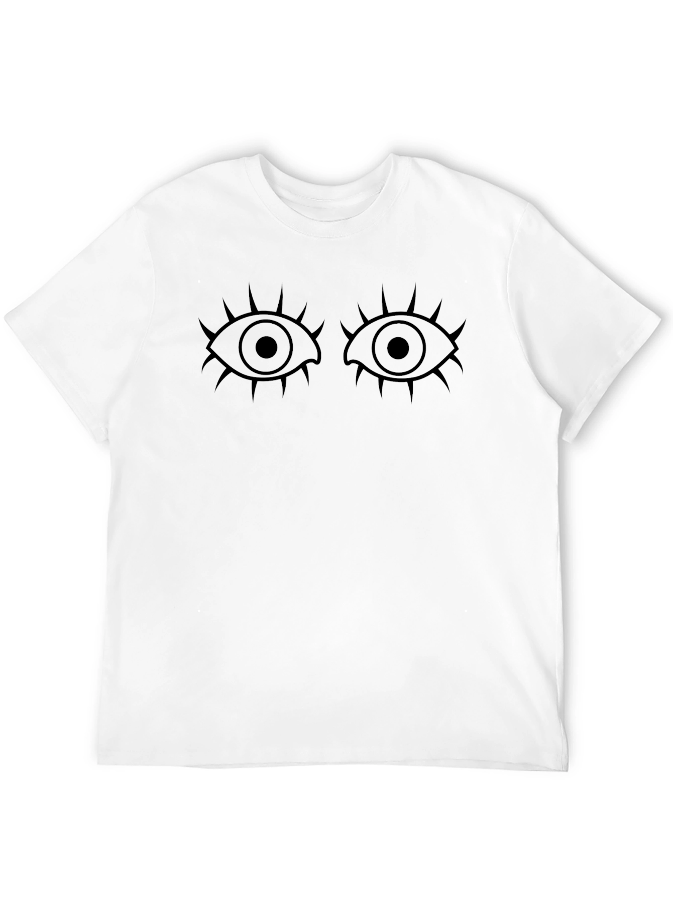 Eye Graphic Black T-Shirt | Unique Design