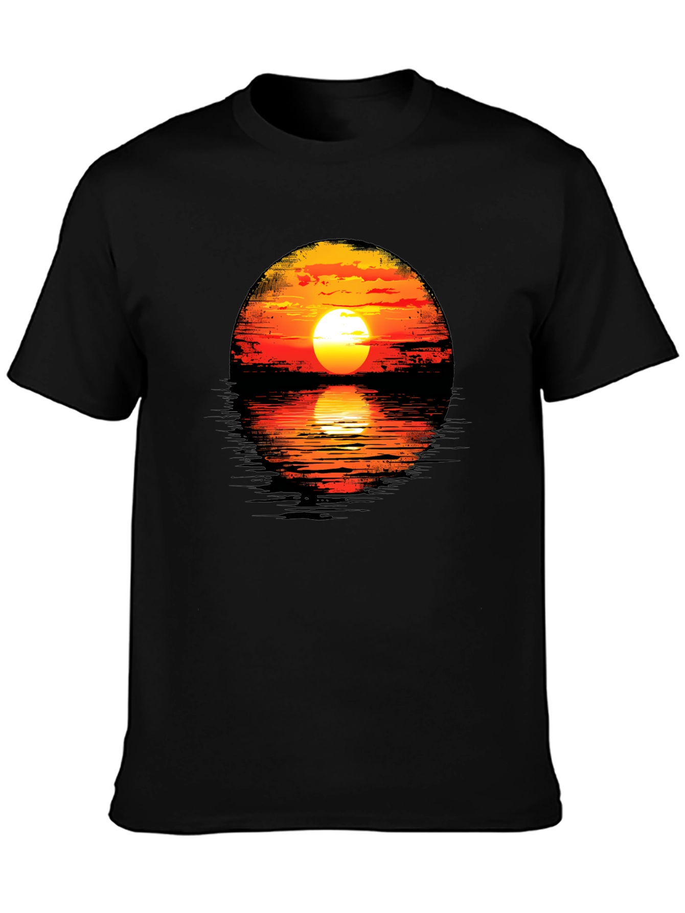 Sunset Graphic Tee - Unique Design