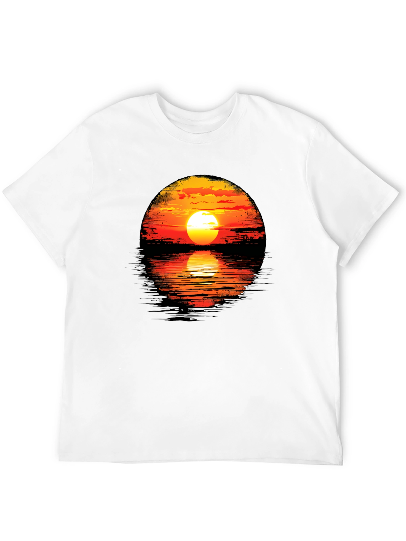 Sunset Graphic Tee - Unique Design