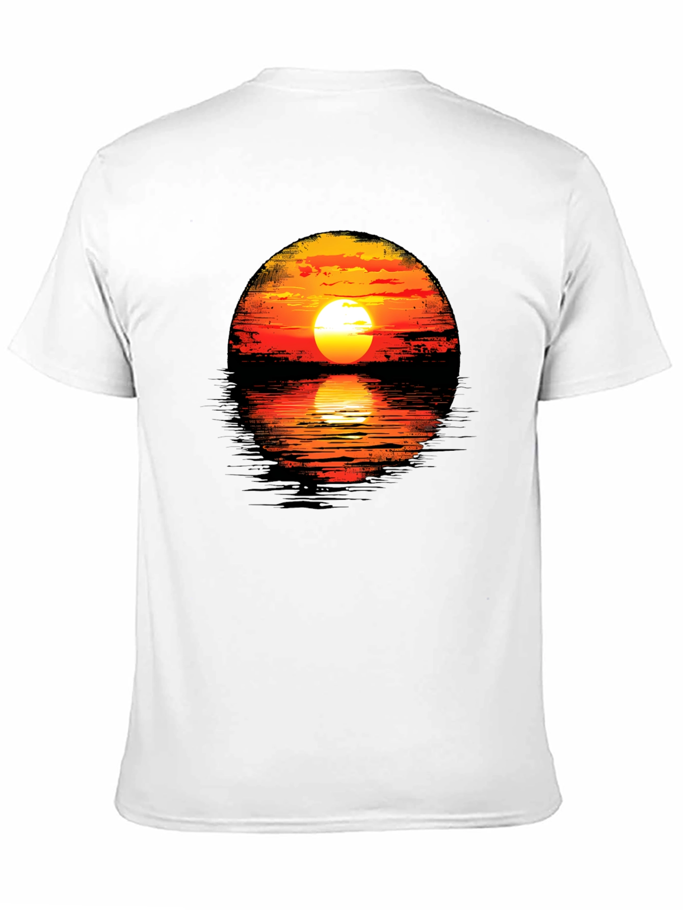 Sunset Graphic Tee - Unique Design