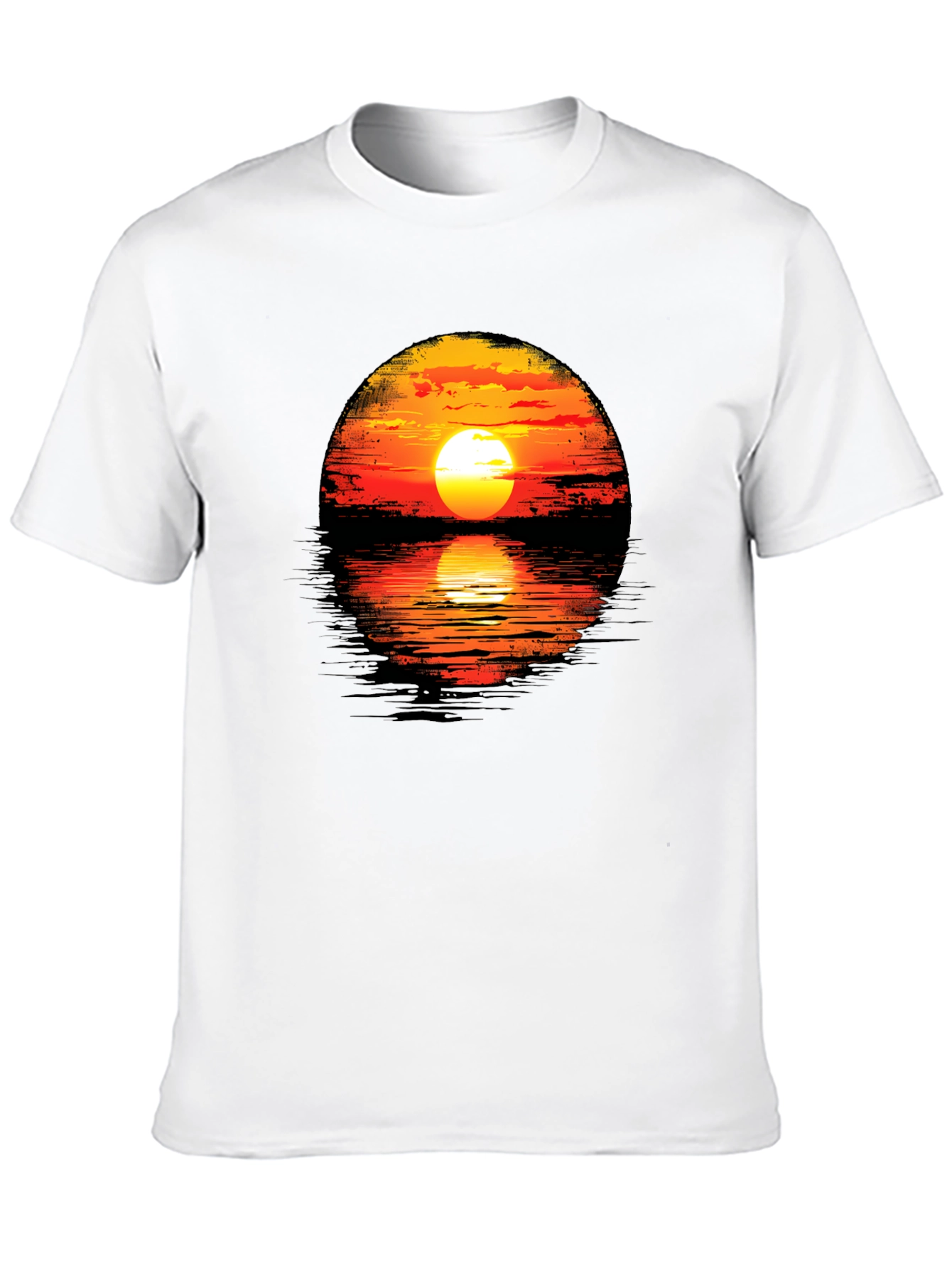 Sunset Graphic Tee - Unique Design