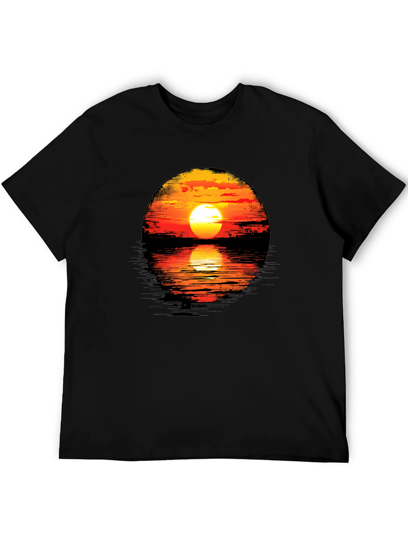 Sunset Graphic Tee - Unique Design