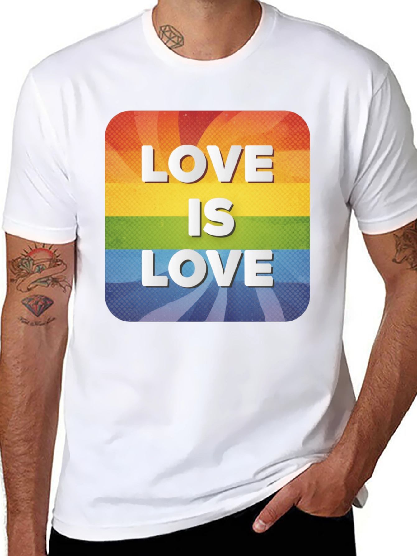 Love Is Love Pride T-Shirt - Bold Graphic Tee