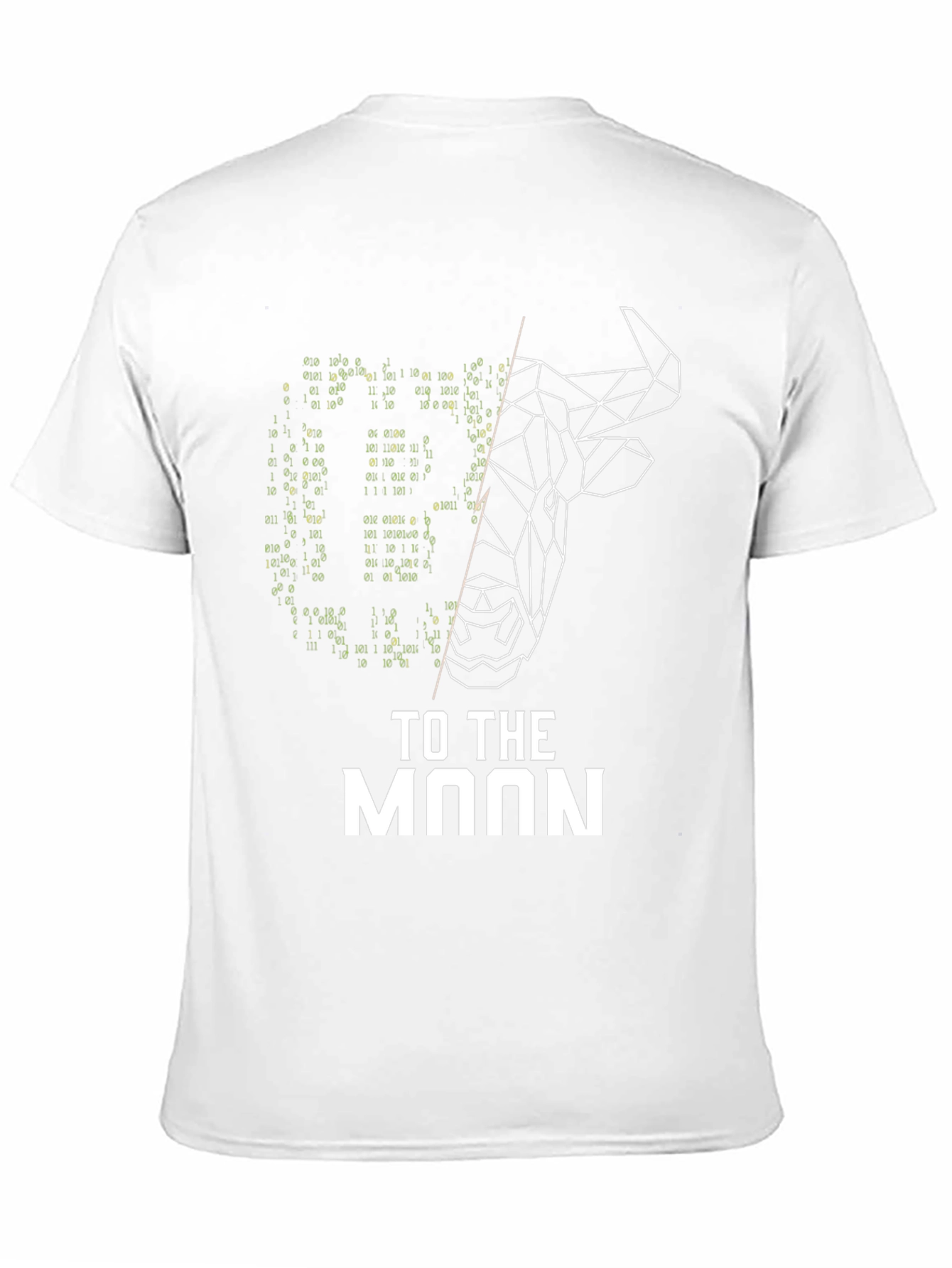 Bitcoin Bull To The Moon Black T-Shirt