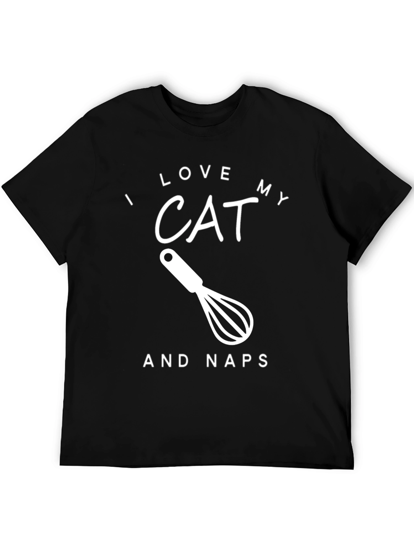 I Love My Cat and Naps T-Shirt