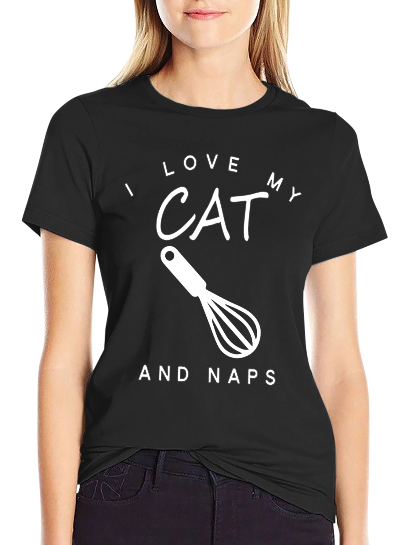 I Love My Cat and Naps T-Shirt