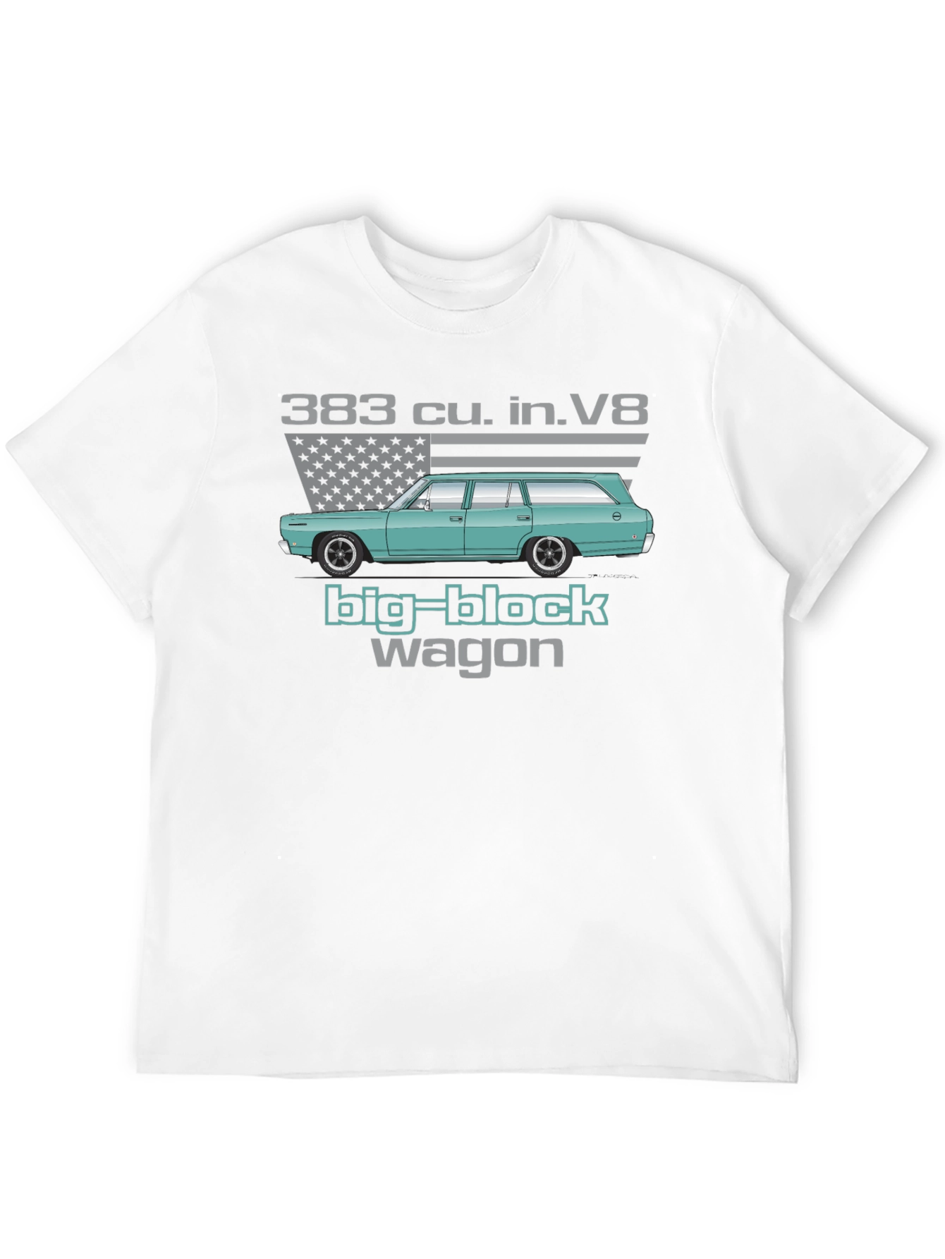 383 Big Block Wagon T-Shirt