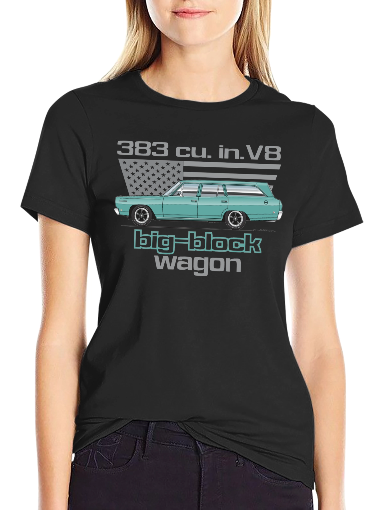 383 Big Block Wagon T-Shirt