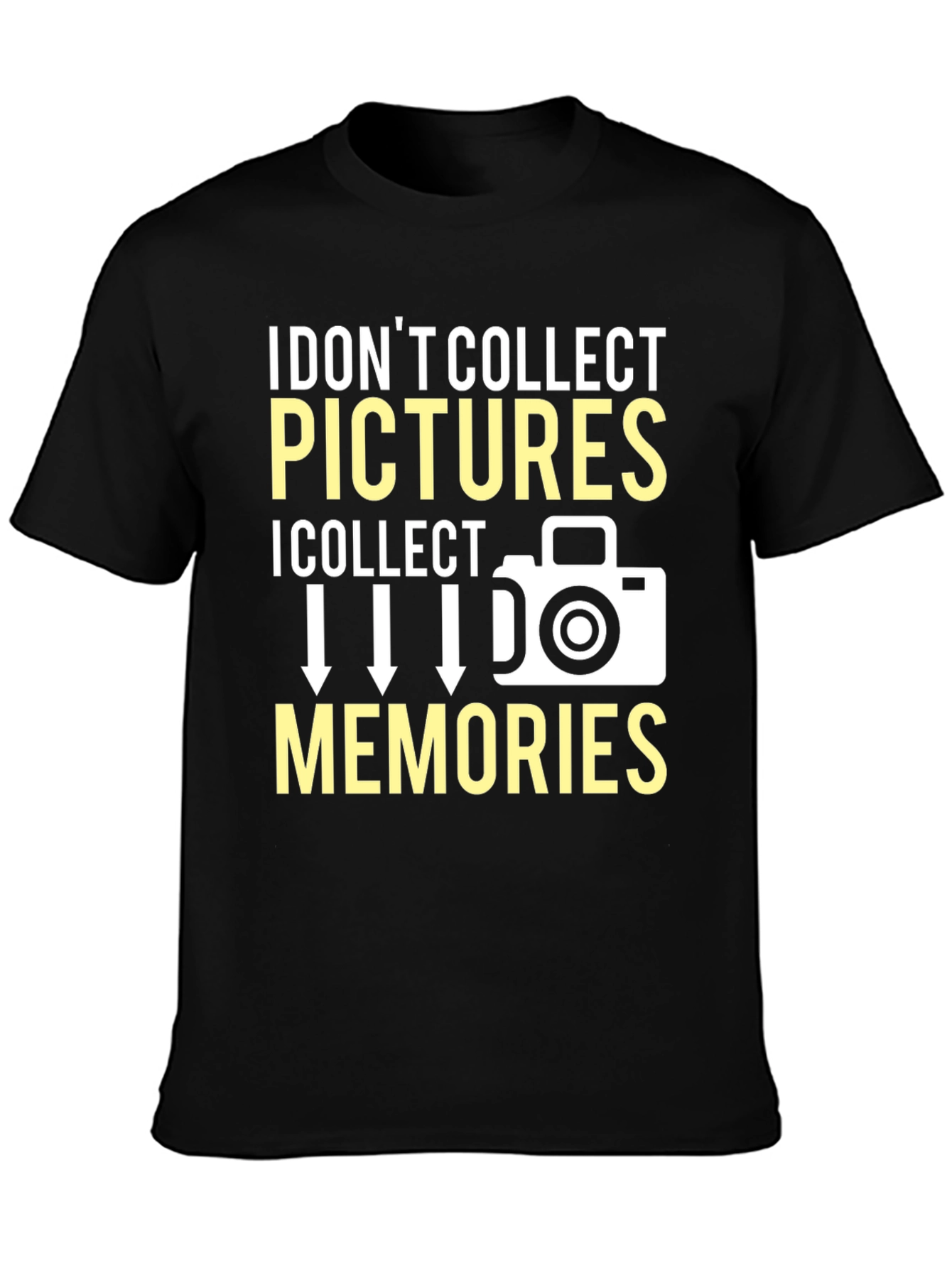 I Collect Memories T-Shirt Photography Gift